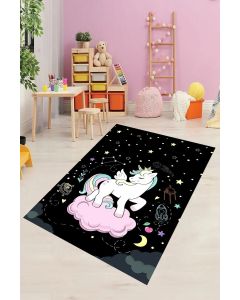 Tepih za dečiju sobu 120x180 cm - Poni u svemiru U-006